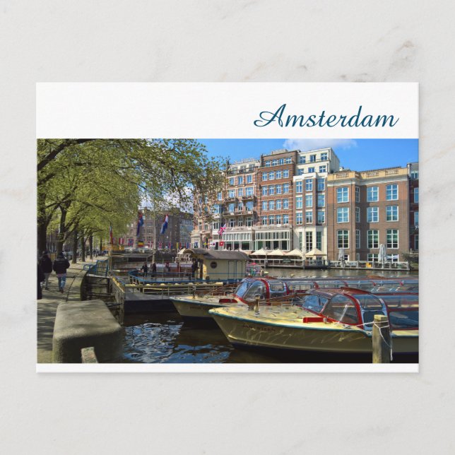 Amsterdam Postcard (Front)