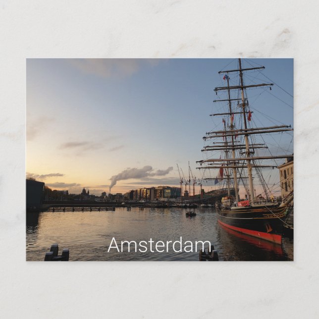 Amsterdam Postcard (Front)