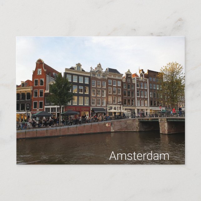 Amsterdam Postcard (Front)
