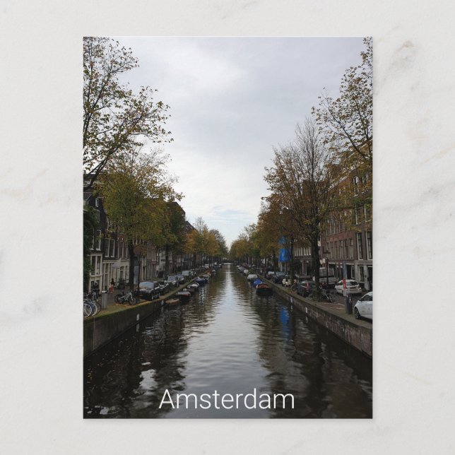 Amsterdam Postcard (Front)
