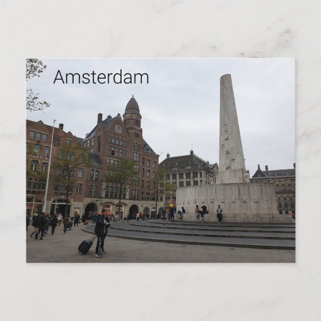 Amsterdam Postcard (Front)