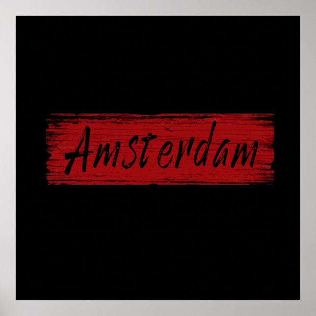 Amsterdam Poster (Front)
