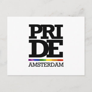 AMSTERDAM PRIDE -.png Postcard