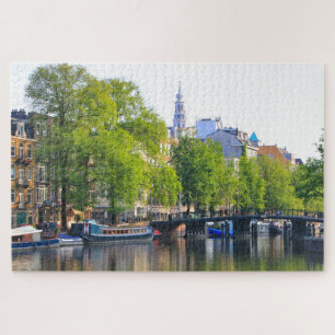 Amsterdam reflections, Holland Jigsaw Puzzle