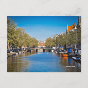 Amsterdam - River Postcard
