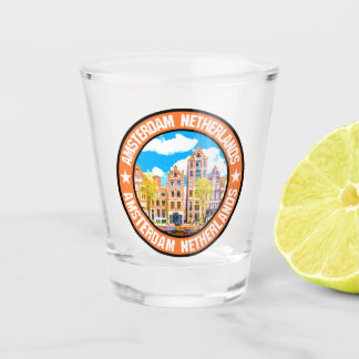 Amsterdam shot glass