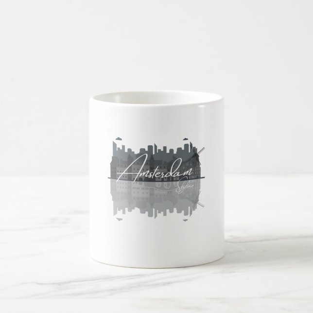 Amsterdam Skyline Coffee Mug (Center)