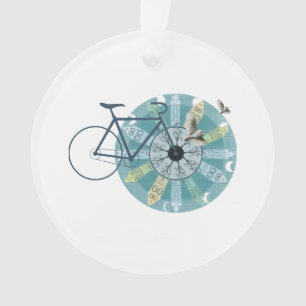 Amsterdam skyline ornament