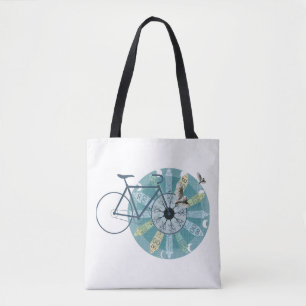 Amsterdam skyline tote bag