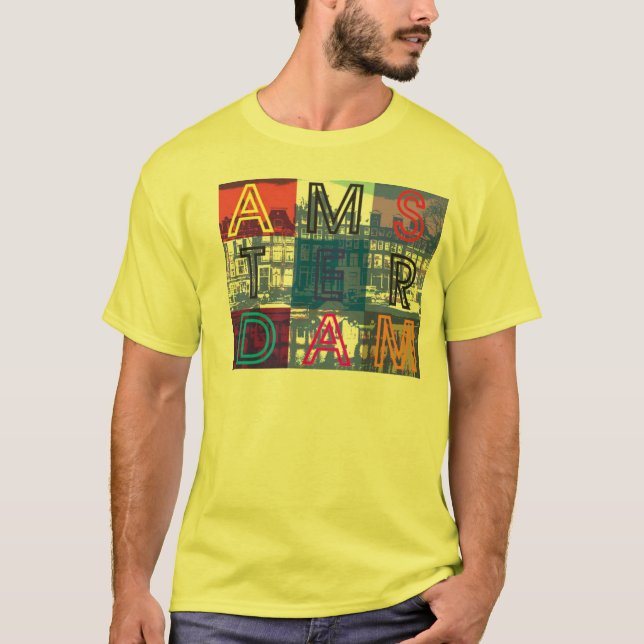 amsterdam slova copy T-Shirt (Front)