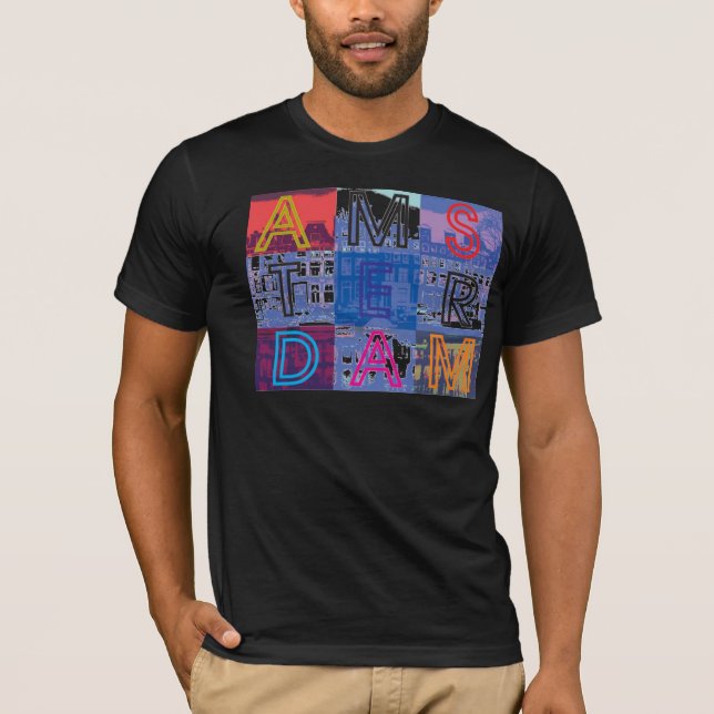 amsterdam slova copy T-Shirt (Front)