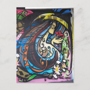 Amsterdam Street Art Postcard