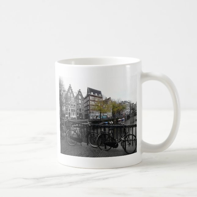 Amsterdam street coffee mug (Right)
