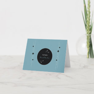 Amsterdam Thank You: Powder Blue You Card