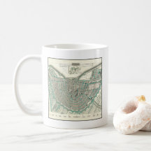 Amsterdam, The Netherlands • Antique City Plan Map