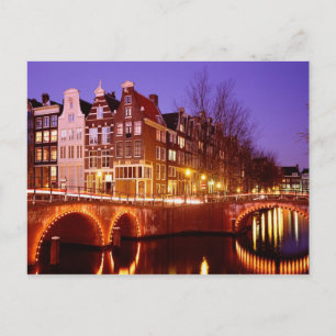 Amsterdam the Netherlands Postcard