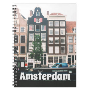 Amsterdam Travel Souvenir Notebook
