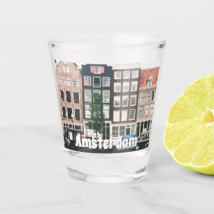 Amsterdam Travel Souvenir Shot Glass