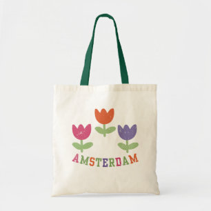 Amsterdam Tulips Tote Bag