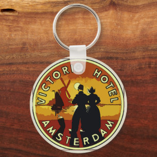 Amsterdam Vintage Keychain