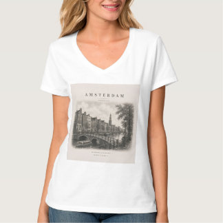 Amsterdam | Vintage Travel City Design T-Shirt