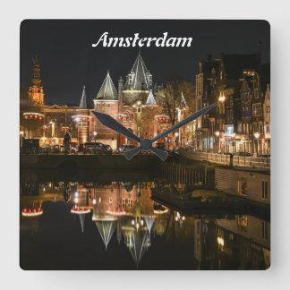 Amsterdam wall clock