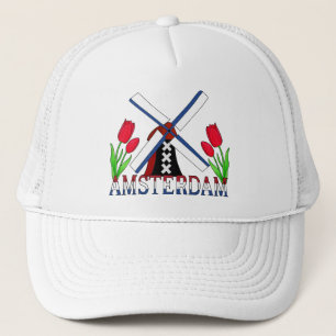 Amsterdam Windmill  Trucker Hat