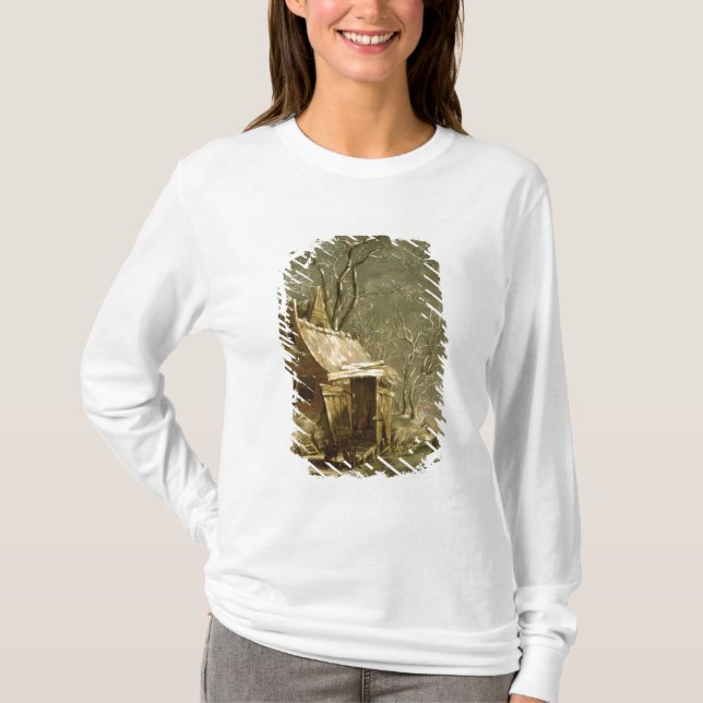 Amsterdam, winter scene, 17th century T-Shirt (Front)