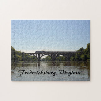 Amtrack Train Crossing Rappahannock River Jigsaw Puzzle
