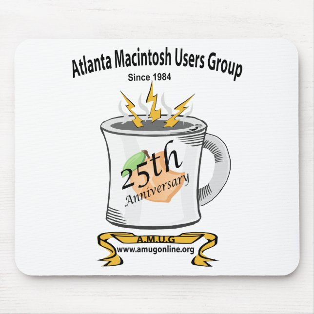 AMUG 25th Anniversary MousePad (Front)