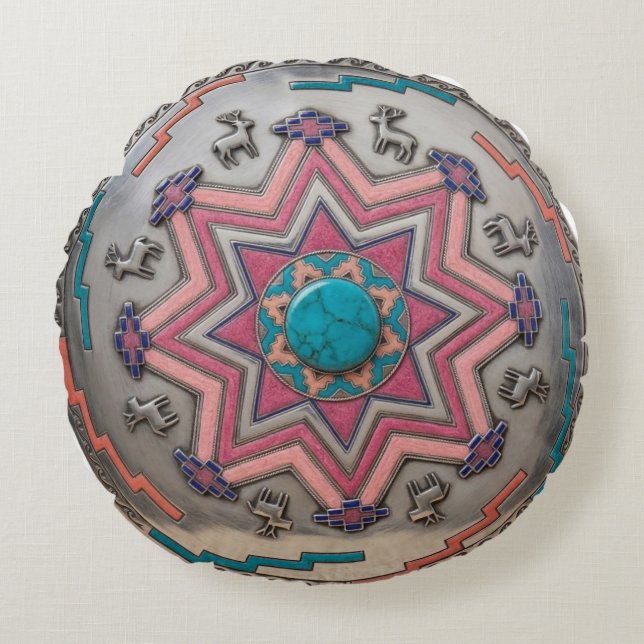 Amulet Cushion "Guardian of the Steppe" (Front)