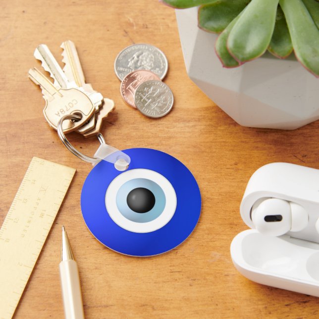 Amulet to Ward off the Evil Eye Key Ring (Desk)