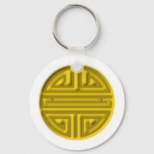 Amulett buddhistisch langes Leben amulet charm Key Ring
