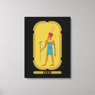 Amun God Of The Air Canvas Print