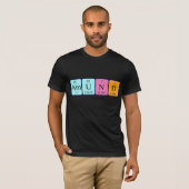 Amund periodic table name shirt (Front Full)