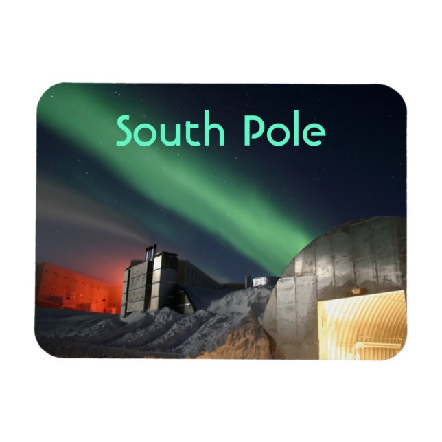 Amundsen-Scott South Pole Station, Southern Lights Magnet (Horizontal)