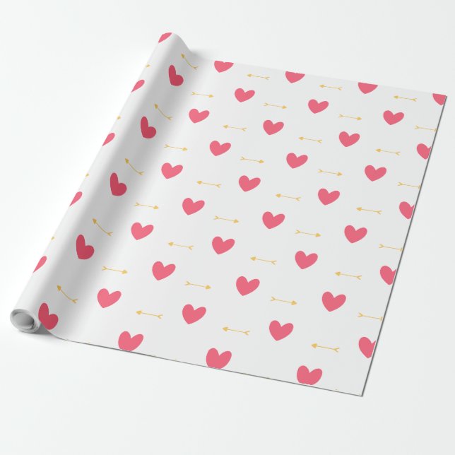 Amur amor  wrapping paper (Unrolled)
