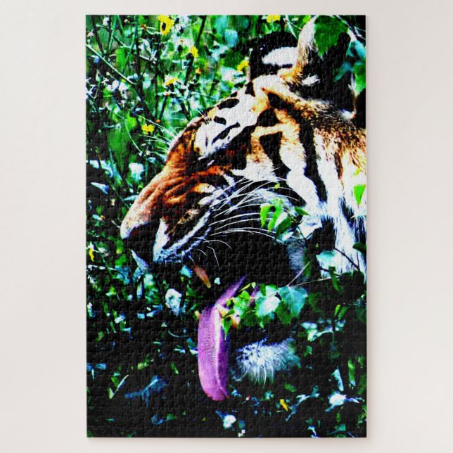 Amur Tiger 20x30 1014pc jpcna Jigsaw Puzzle (Vertical)