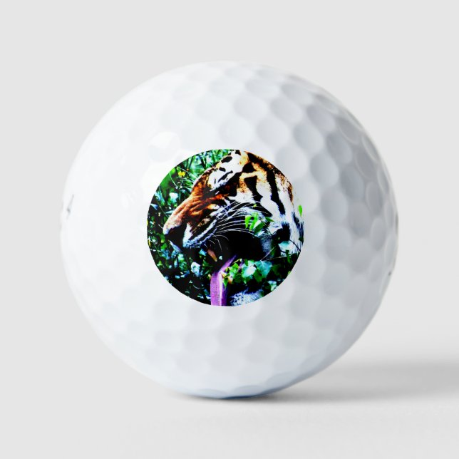 Amur Tiger be6 gbcna Golf Balls (Front)