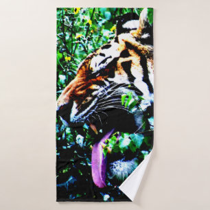 Amur Tiger btcnm Bath Towel Set