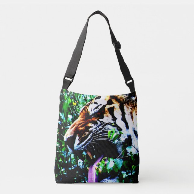Amur Tiger cbbcnm Crossbody Bag (Front)