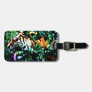 Amur Tiger cd ltm Luggage Tag