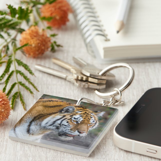 Amur tiger key ring (Front Right)