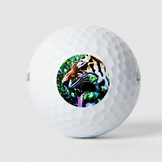 Amur Tiger wu gbcnm Golf Balls (Front)