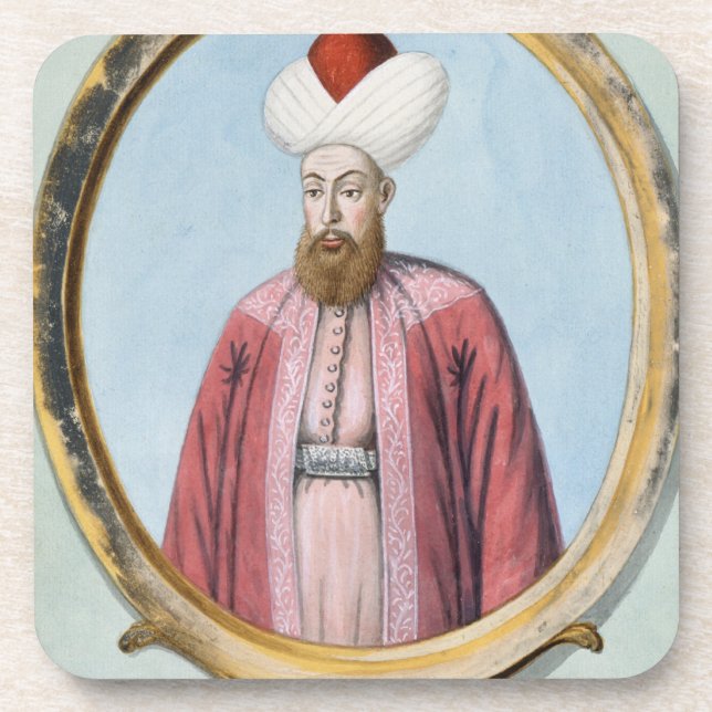 Amurath (Murad) I (1319-89), Sultan 1359-89, from Coaster (Front)