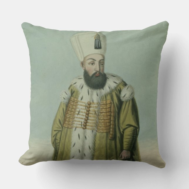 Amurath (Murad) III (1546-95) Sultan 1574-95, from Cushion (Front)