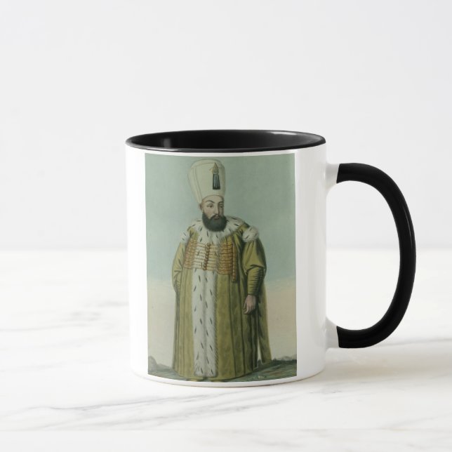 Amurath (Murad) III (1546-95) Sultan 1574-95, from Mug (Right)