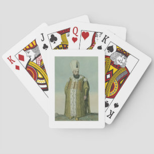 Amurath (Murad) III (1546-95) Sultan 1574-95, from Playing Cards