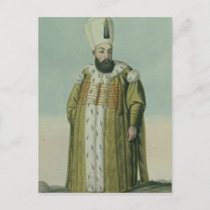 Amurath (Murad) III (1546-95) Sultan 1574-95, from Postcard