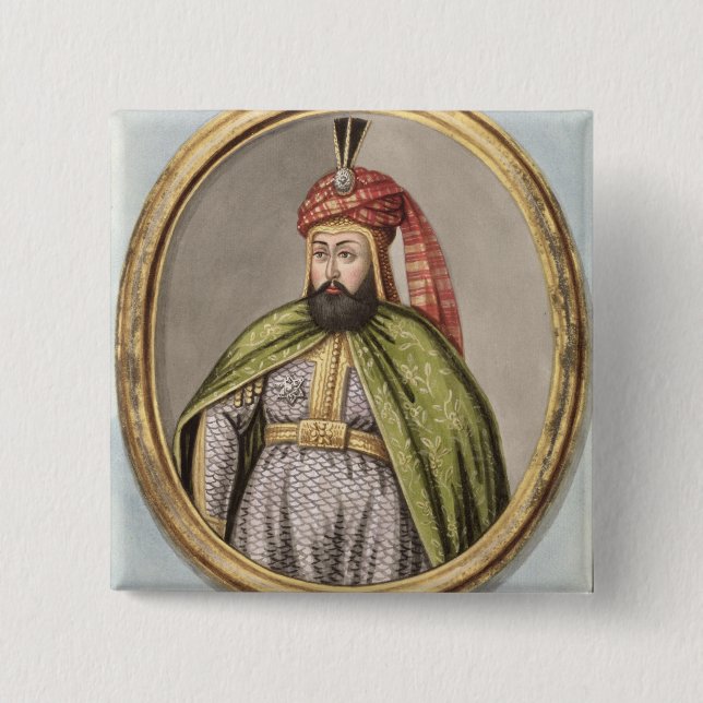 Amurath (Murad) IV (1612-40) Sultan 1623-40, from 15 Cm Square Badge (Front)